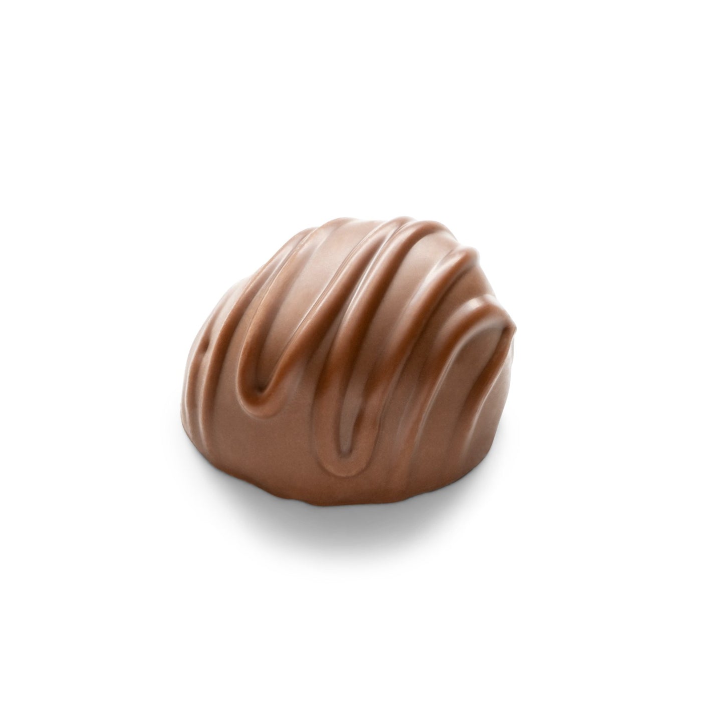 A creamy mint filled milk chocolate candy