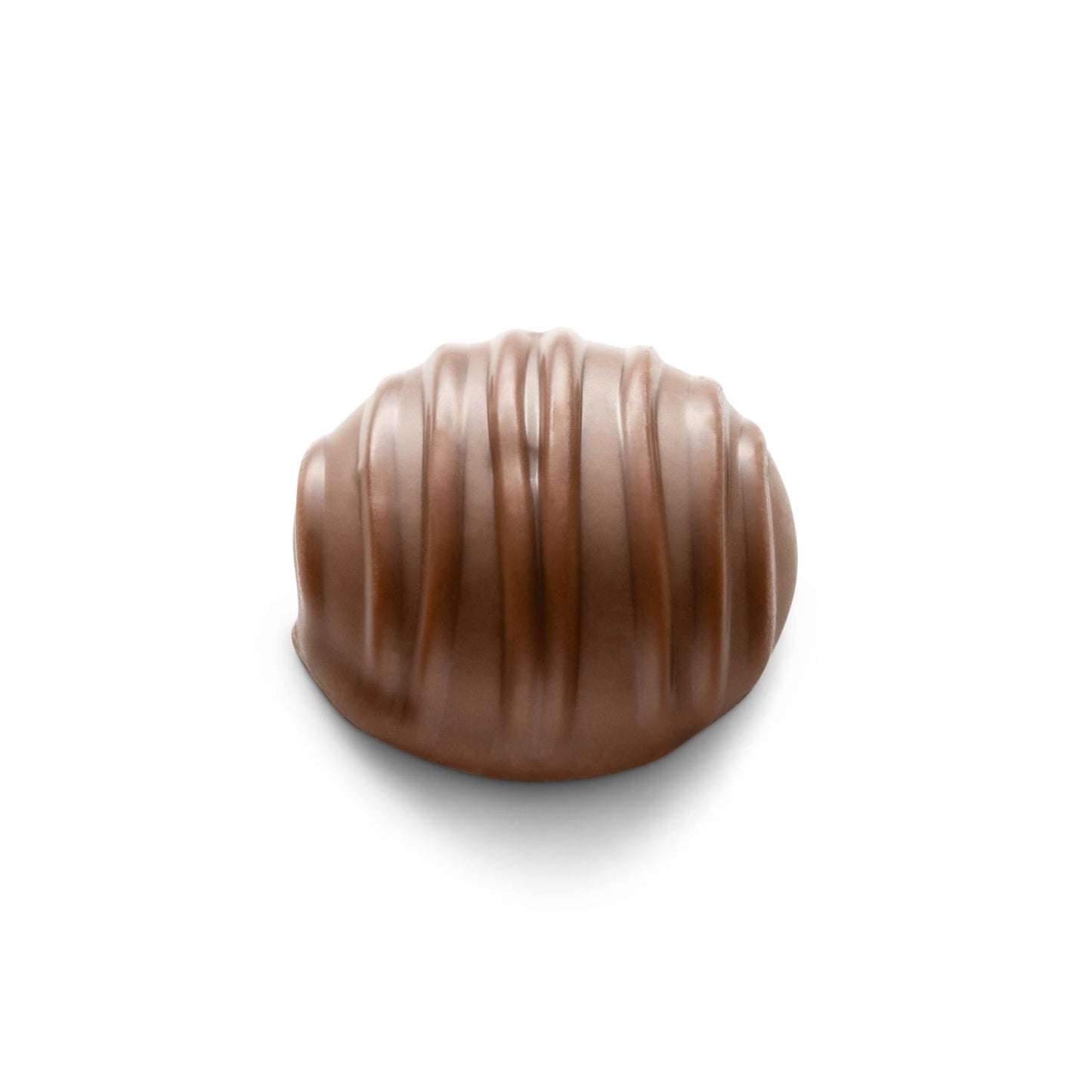 A smooth peanut butter filled candy coated in milk chocolate