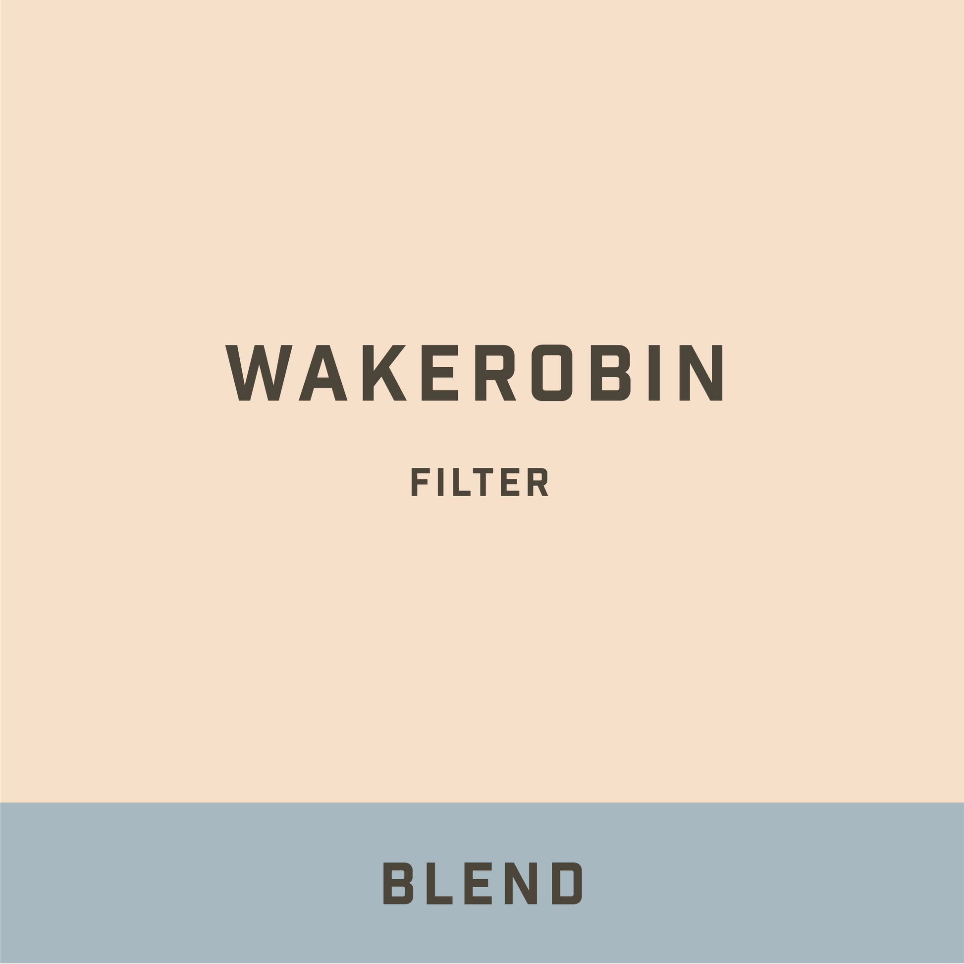 Product graphic for Morningsong Coffee Roasters Wakerobin blend, a coffee from Latin America